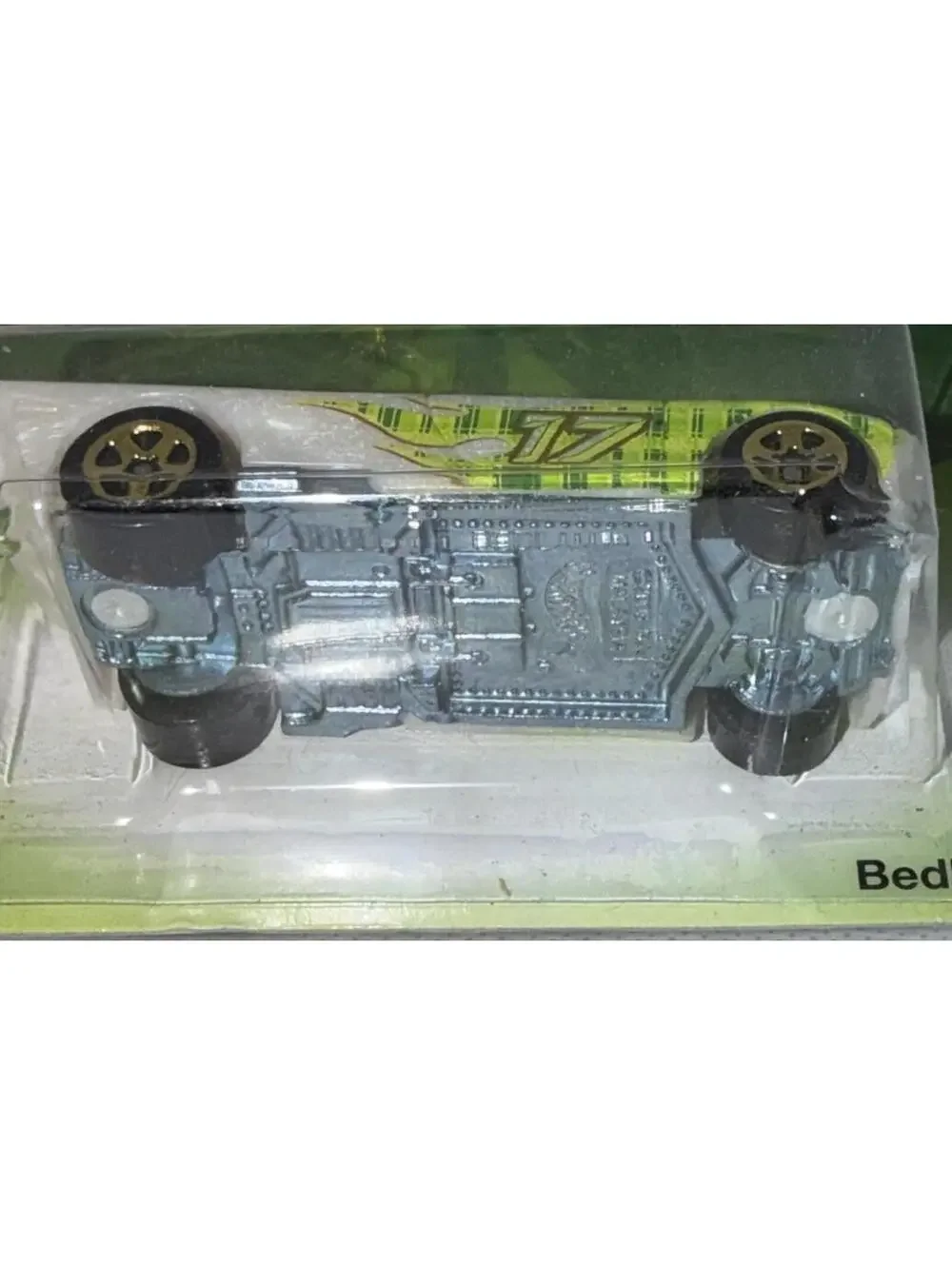 Hot Wheels Bedlam Clover Cars White Die-Cast Car 2007 #17 St Pattys Day